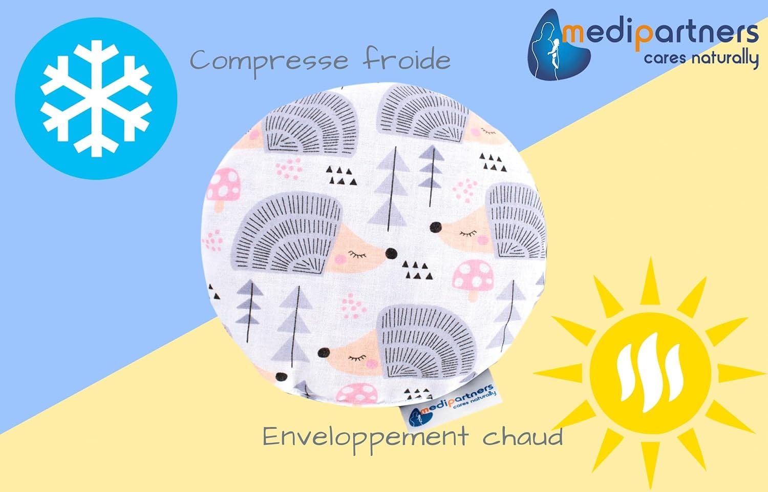 Bouillotte Sèche Noyaux de cerise