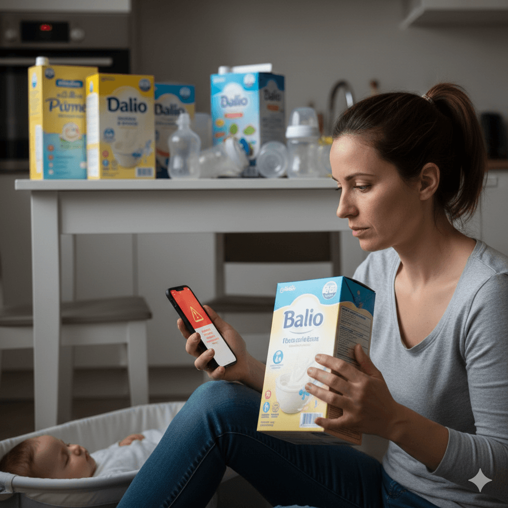 rappel lait infantile